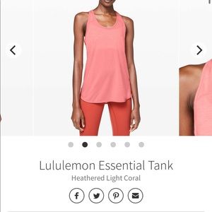 Lululemon Essential Tank